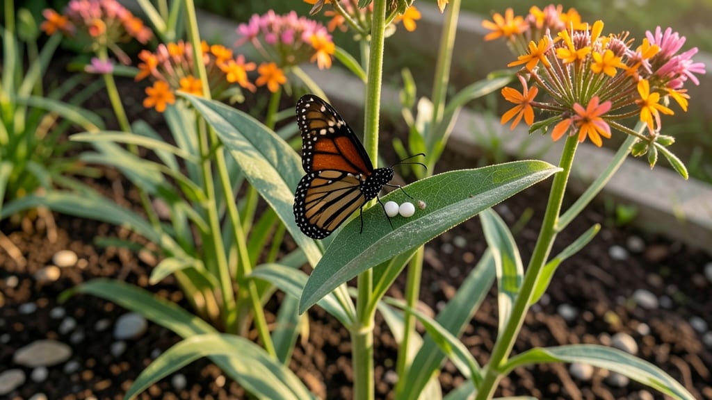 Monarch Butterflies Laying Eggs on Milkweed: What to Expect and How to Support Them