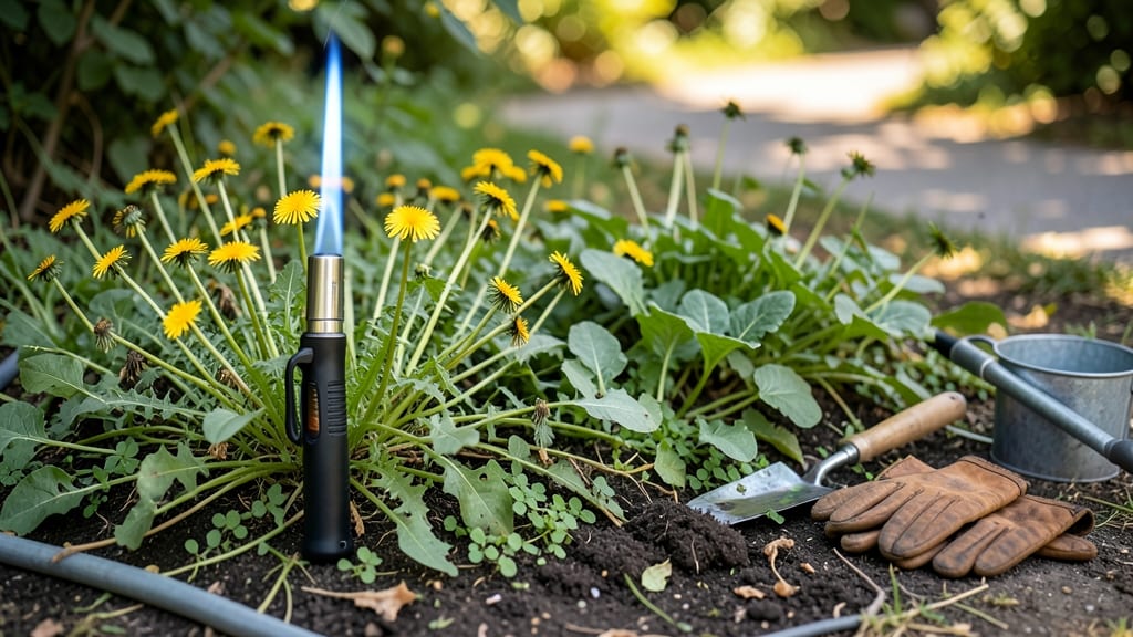Weed Control Torch: Flame-Based Weed Eradication in Seconds