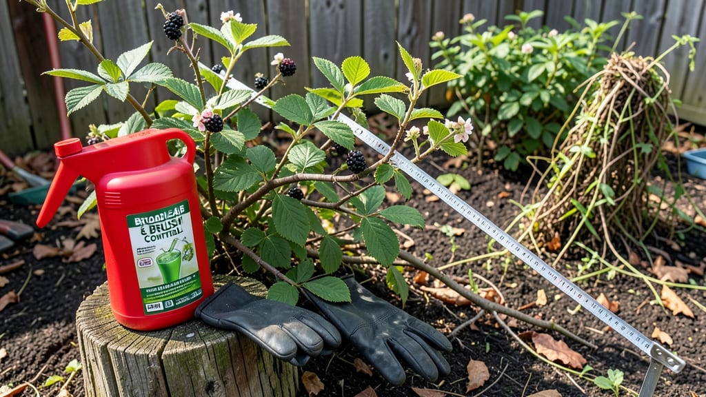 Brambles Weed Killer: Boiling Vinegar Solution for Stubborn Roots in Minutes