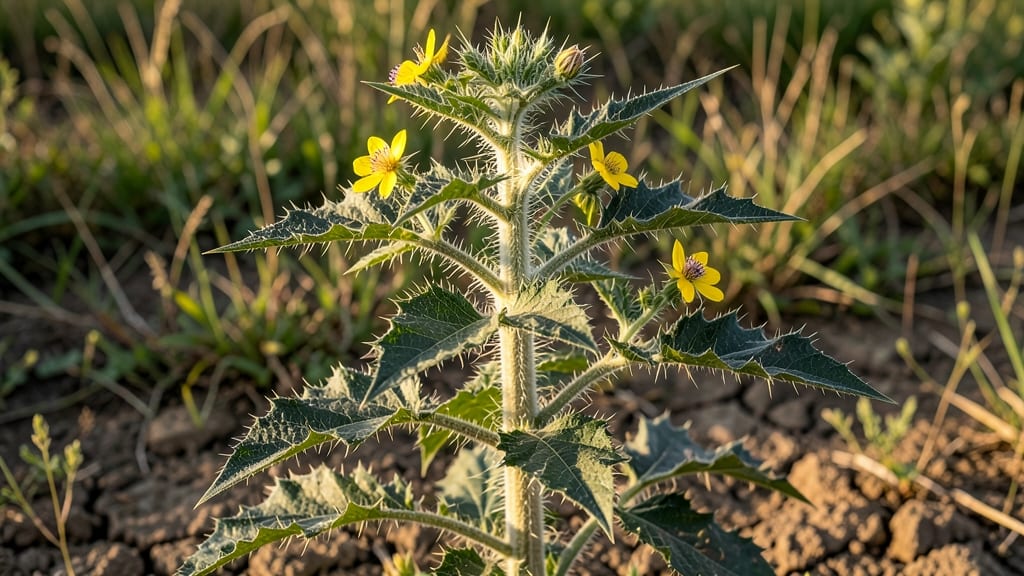 Prickly Garden Weed: Twist-Out Tool for Stubborn Roots in Seconds