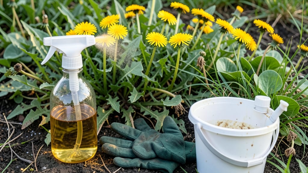 Distilled Vinegar Weed Killer: Targeted Root Dissolution in 24 Hours