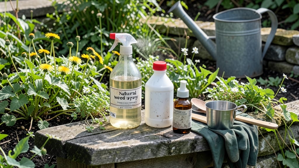 Natural Weed Spray Vinegar Recipe: Underground Root Disruptor in 24 Hours