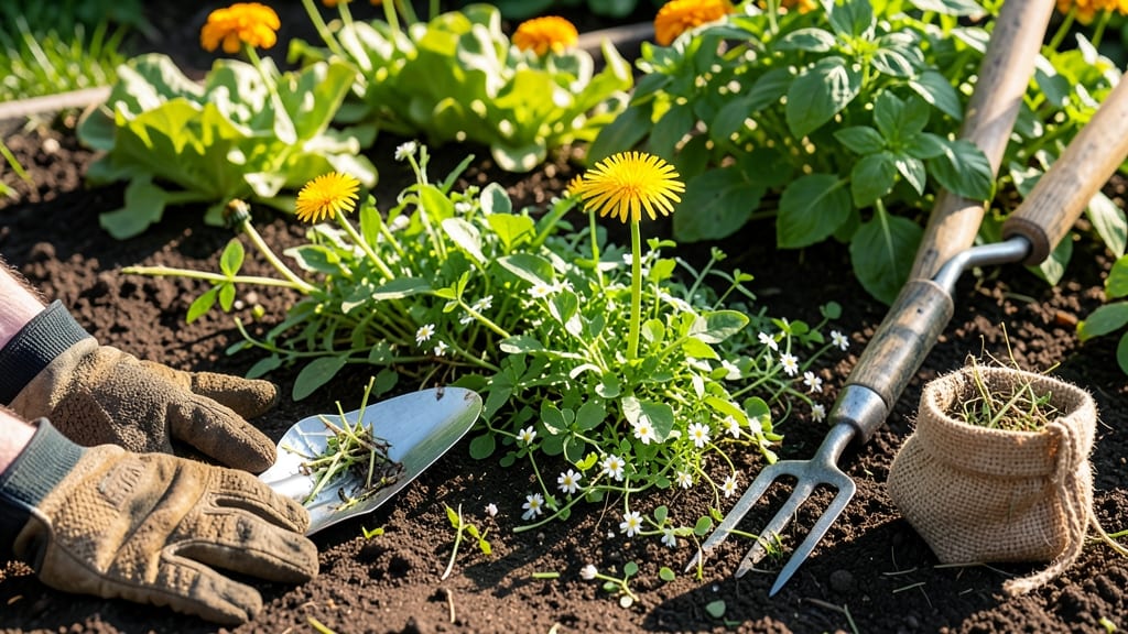 Easiest Way to Weed a Garden: No-Kneel, No-Dig Technique for Clean Beds