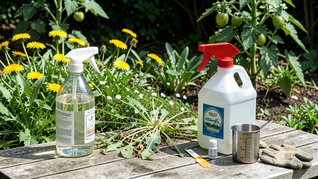 Using Vinegar for Weed Control: Targeted Burn That Kills Roots in 24 Hours