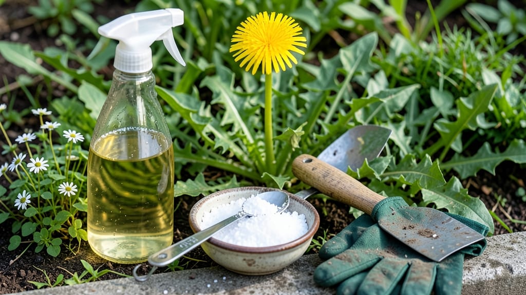Weed Killer Using Vinegar and Salt: Targeted Burn in 24 Hours