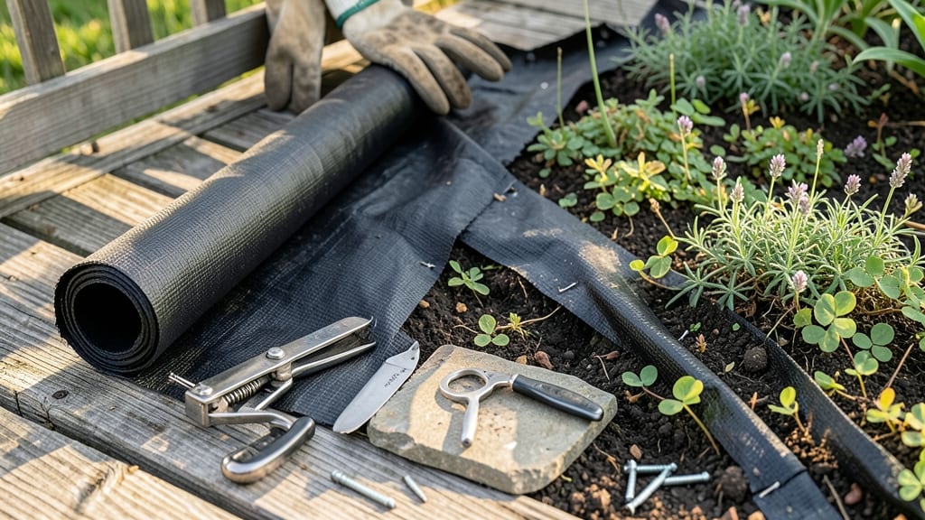 Weed Control Landscape Fabric Recipe: Underground Barrier That Smothers Weeds for Years