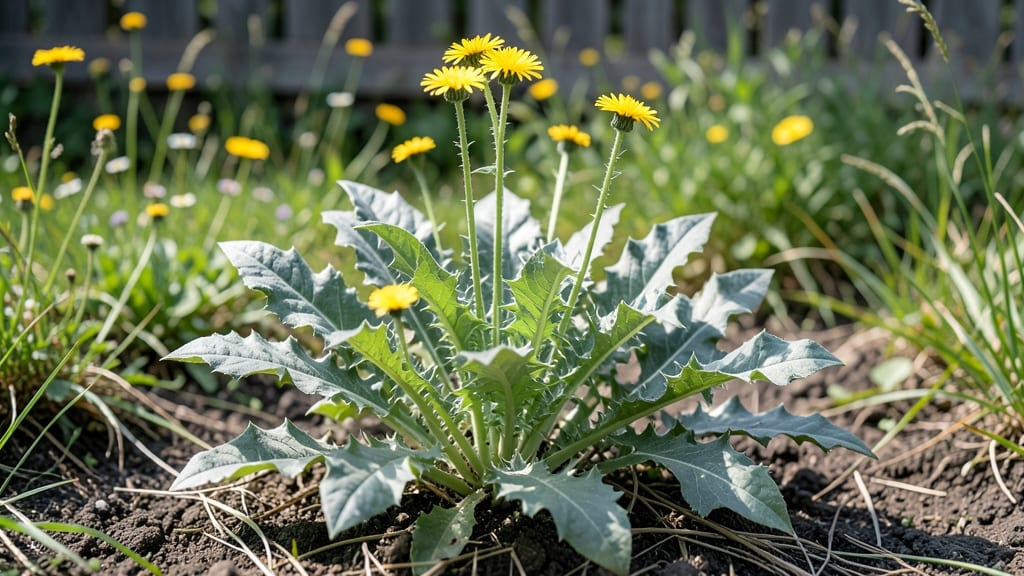 Wild Lettuce Prickly Lettuce Weed: Eradicate Stubborn Roots Without Digging