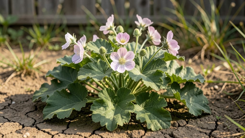 Common Mallow Weed: Twist-and-Remove Hack for Stubborn Roots