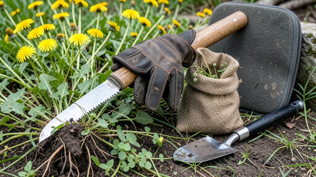 How to Use Weeding Tool: Twist-Grip Technique for Stubborn Weeds Without Digging