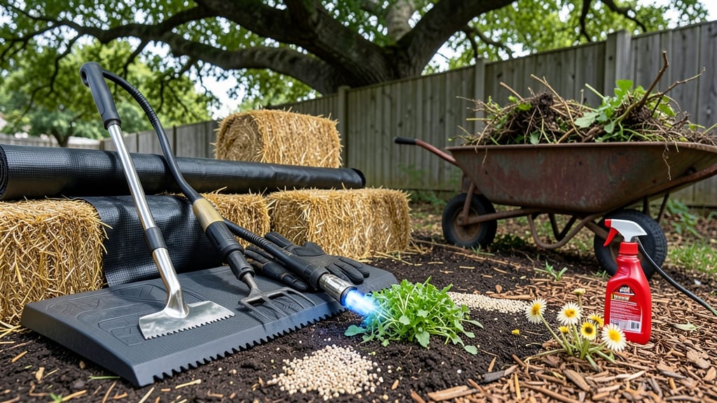 Weed Control Equipment: Ergonomic Lever Design for Stubborn Roots