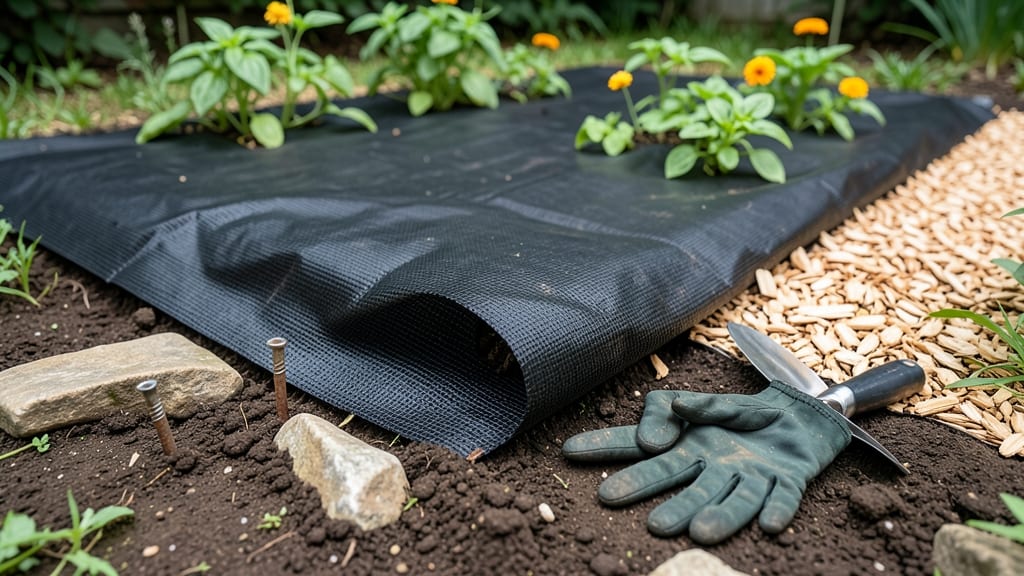 Black Weed Barrier Cloth: Underground Weed Shield That Lasts All Season