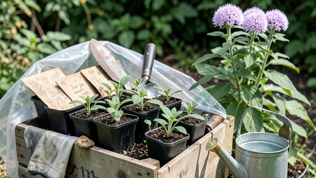 Grow Joe Pye Weed From Seed: Fragrant Pollinator Haven in 3 Simple Steps