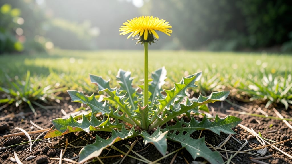 Big Green Leafy Weed Recipe: Boiling Vinegar Soak for Stubborn Root Dissolution
