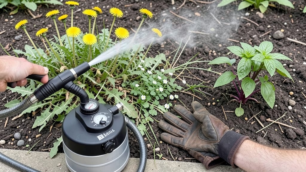 Killing Weeds With Steam: Instant Root Eradication Without Chemicals
