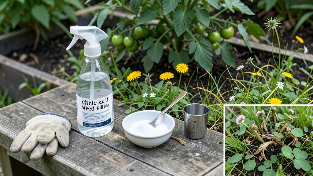 Citric Acid Weed Killer: Root-Starving Power That Dissolves Weeds in Days