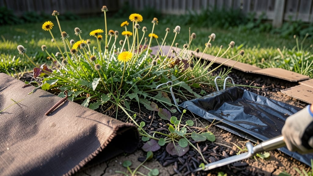 Sheet Weeding: How It Starves Roots and Prevents Regrowth Naturally