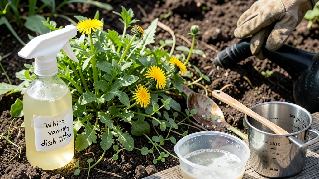 White Vinegar Recipe for Killing Weeds: Spot-Treatment Power for Stubborn Roots