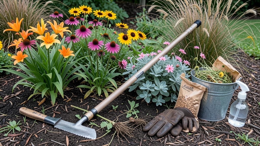 How to Remove Weeds From Flower Bed: Boiling Water Precision for Deep Roots