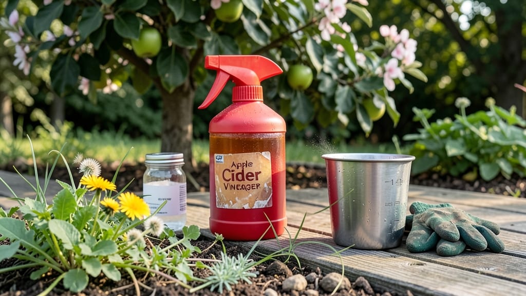 Apple Cider Vinegar Weed Killer: Organic Pull Power That Starves Roots Naturally